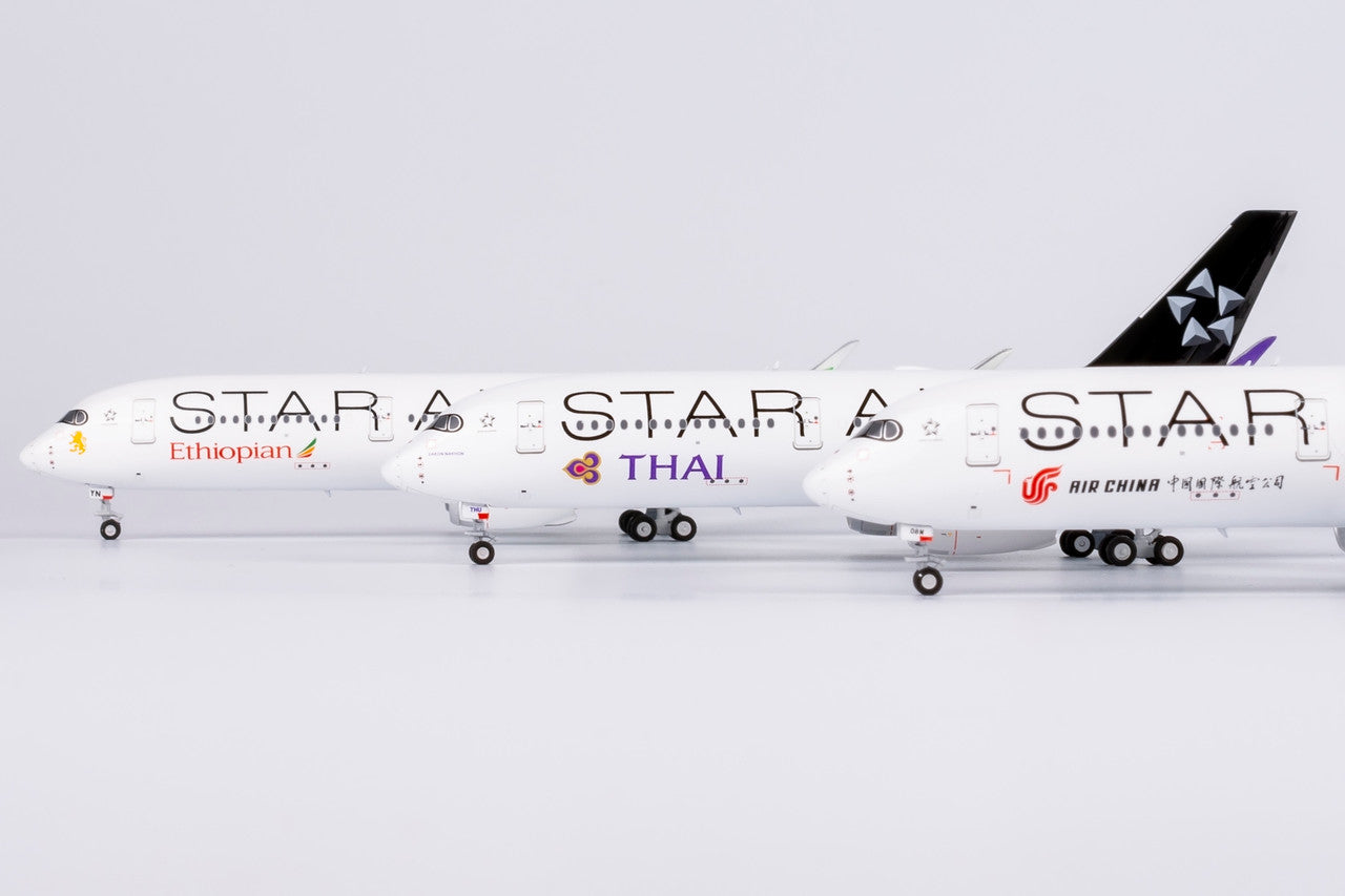 NG Models Thai Airways International "Star Alliance" Airbus A350-900 HS-THU 1/400 Scale