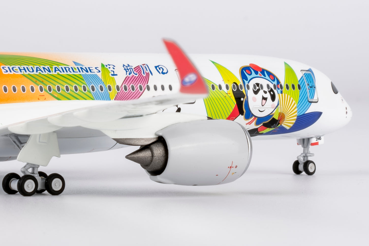 NG Models Sichuan Airlines "Panda Route" Airbus A350-900 B-32HG 1/400 Scale