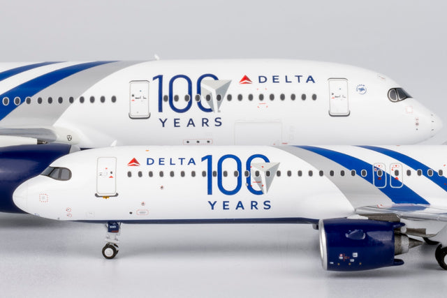 NG Models Delta Air Lines (Special Paint for the 100th Anniversary) Airbus A321neo N589DT 1/400 Aircraft Scale Model