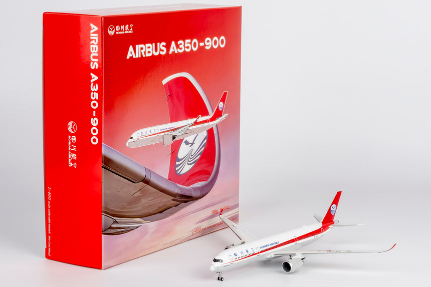 NG Models Sichuan Airlines Airbus A350-900 B-304U 1/400 Aircraft Scale Model
