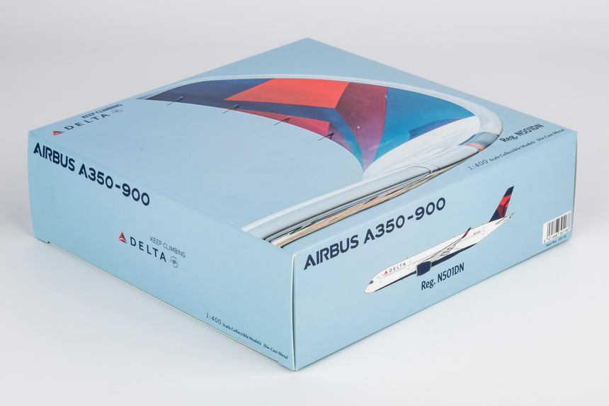 NG Models Delta Air Lines Airbus A350-900 N501DN (the first A350 for Delta Air Lines) 1/400 Aircraft Scale Model
