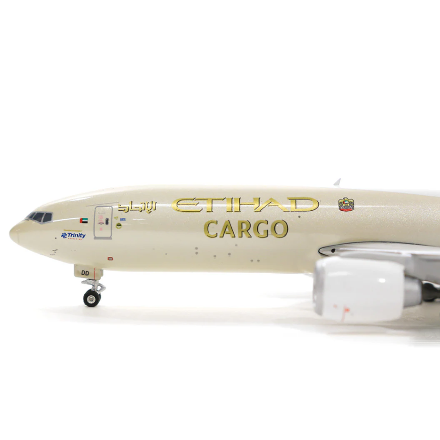 Phoenix Etihad Cargo Boeing 777-FFX A6-DDD 1/400 Aircraft Scale Model