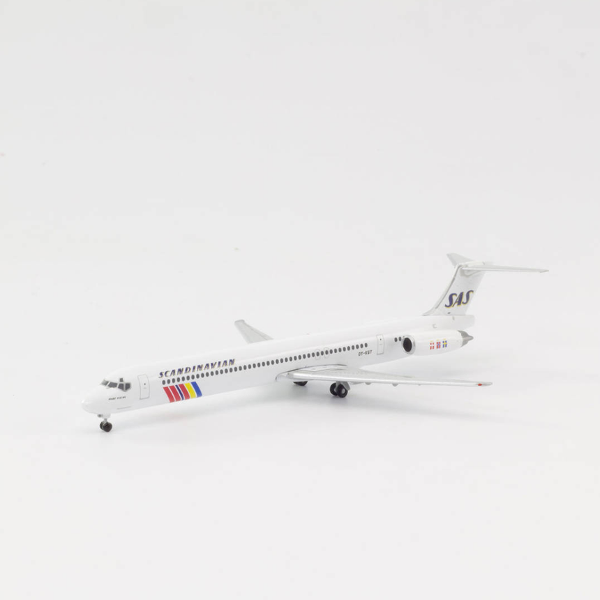 Herpa SAS Scandinavian Airlines McDonnell Douglas MD-82 "Hake Viking" 1/500 Aircraft Scale Model