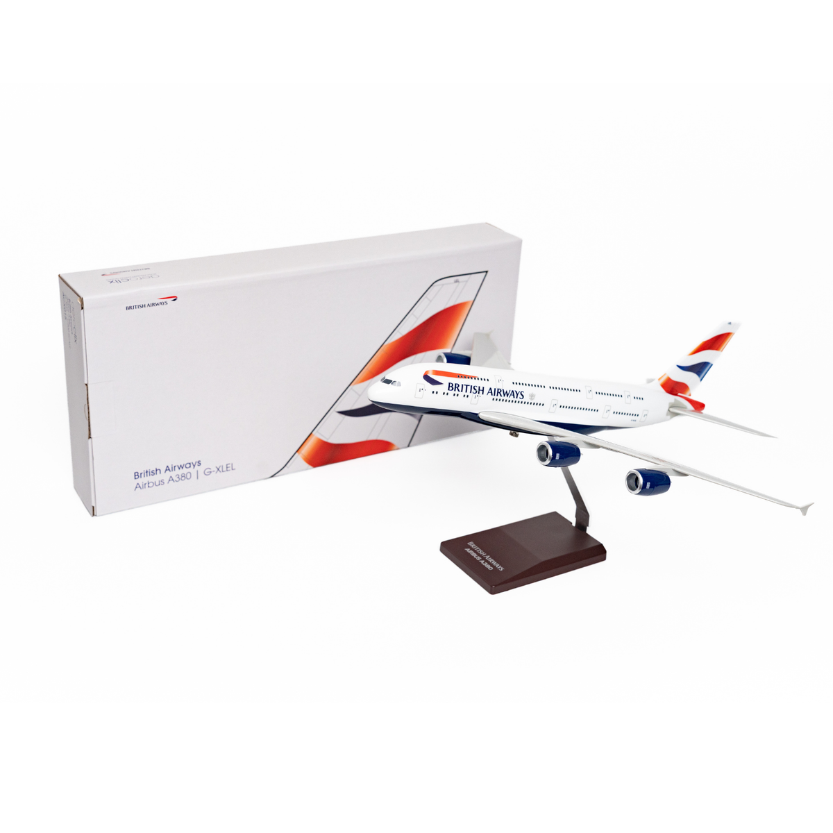 British Airways Airbus A380-800 1/200 Aircraft Model - Aircraft