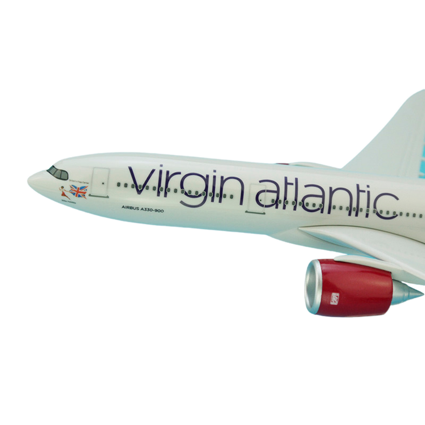 AeroClix Virgin Atlantic Airbus A330-900Neo G-VJAZ 1/200 Aircraft Scale Model