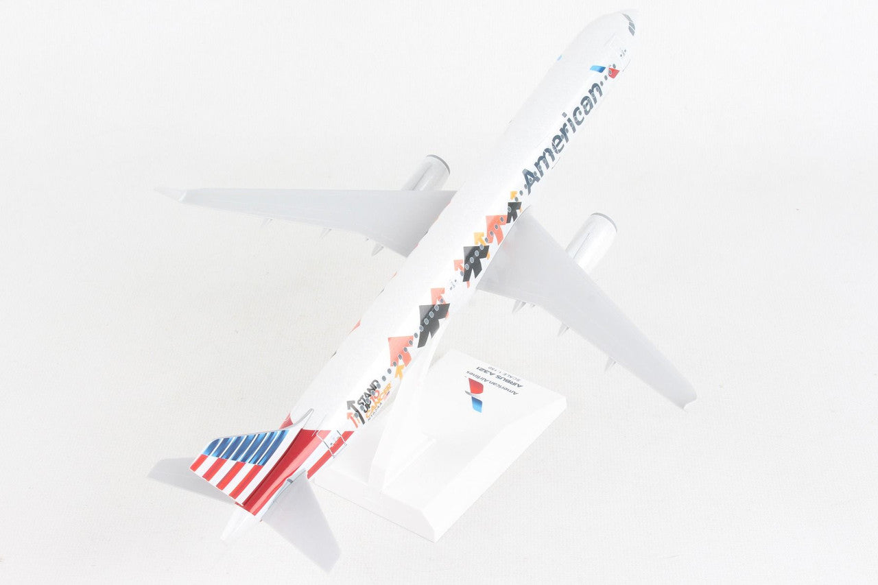 SkyMarks American Airlines Airbus A321 'Stand Up to Cancer' N162AA 1/150 SKR1061