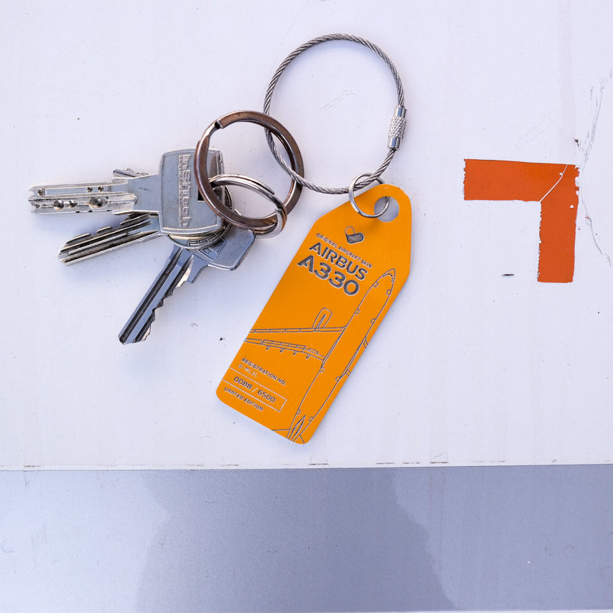 Aviationtag Thomas Cook Airbus A330-200 G-MLJL Yellow (Limited Edition)