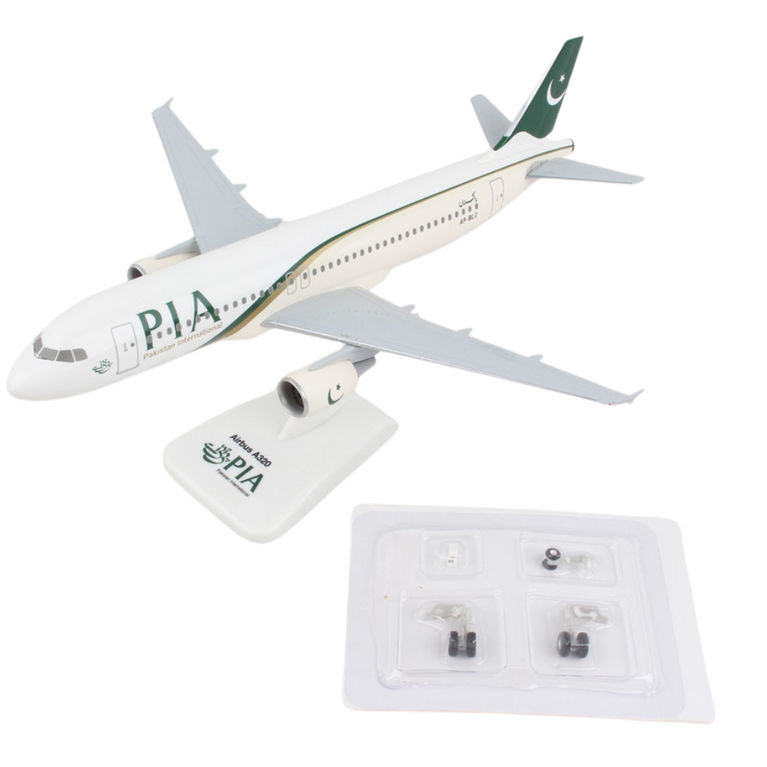 Hogan PIA Pakistan International Airbus A320 1/200 Aircraft Scale Model