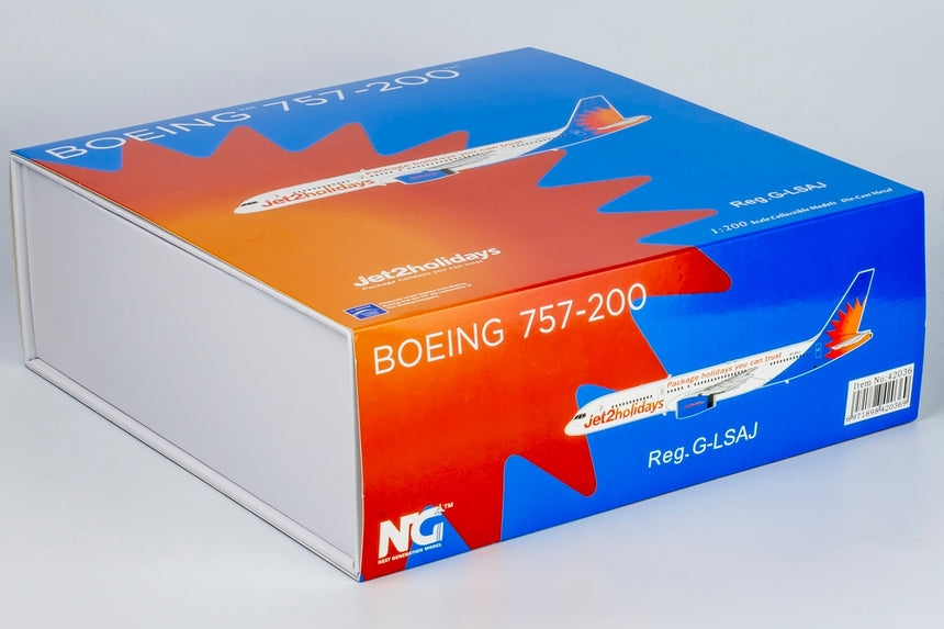 NG Models Jet2 Holidays Boeing 757-200 G-LSAJ 1/200 Scale