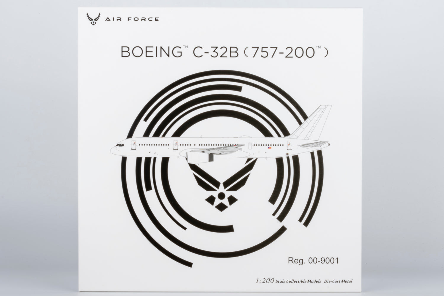 NG Models USA - Air Force C-32B (Boeing 757-200) 00-9001 1/200 Aircraft Scale Model