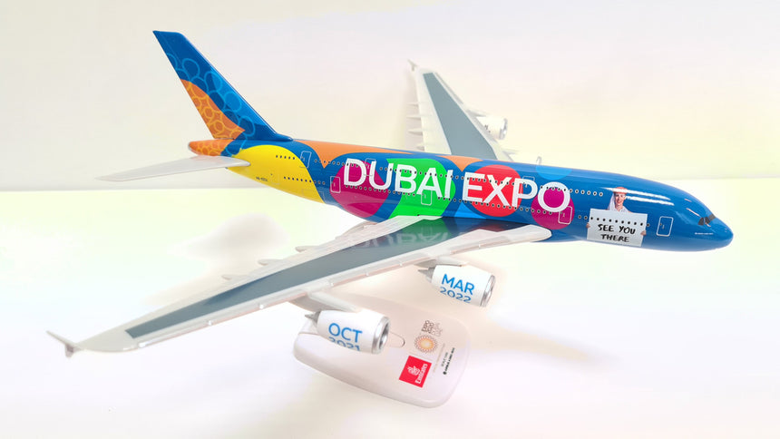 PPC Models Emirates Airbus A380 Magic Of Dubai 1/250 Aircraft Scale Model