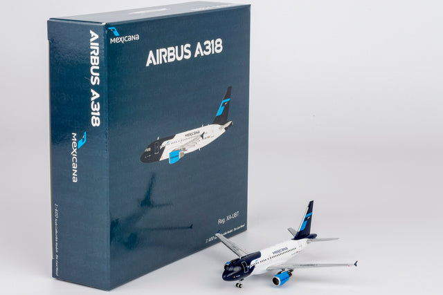 NG Models Mexicana Airbus A318-100 XA-UBT 1/400 Aircraft Scale Model