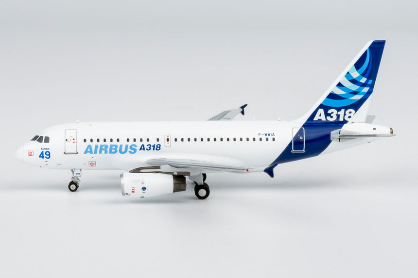 NG Models Airbus Industrie Airbus A318-100 F-WWIA (current colors; with No.49 for PAS 2005) 1/400 Aircraft Scale Model