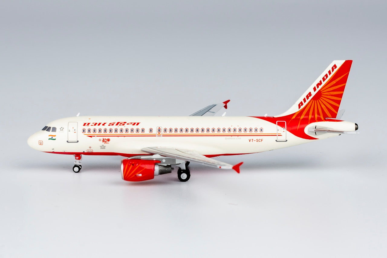 Air India Airbus A319-100 VT-SCF with "150 Years of Celebrating The Mahatma" sticker 1/400 Aircraft Scale Model