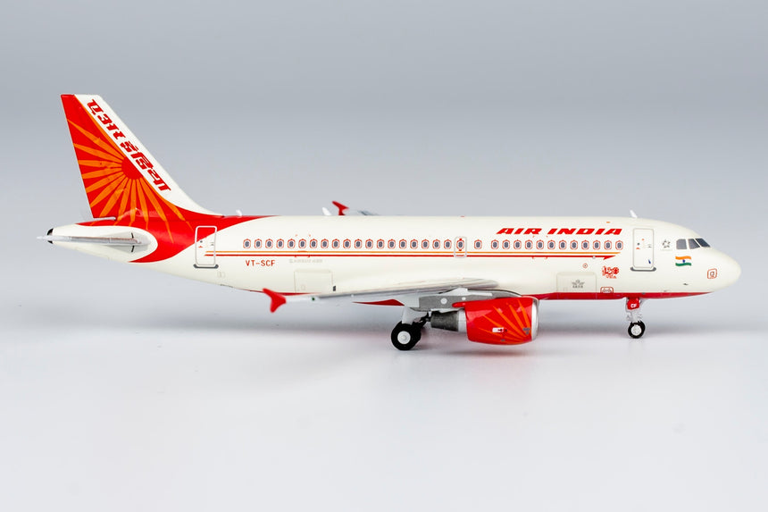 Air India Airbus A319-100 VT-SCF with "150 Years of Celebrating The Mahatma" sticker 1/400 Aircraft Scale Model