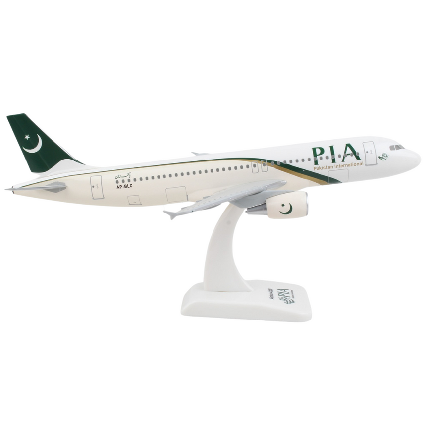 Hogan PIA Pakistan International Airbus A320 1/200 Aircraft Scale Model