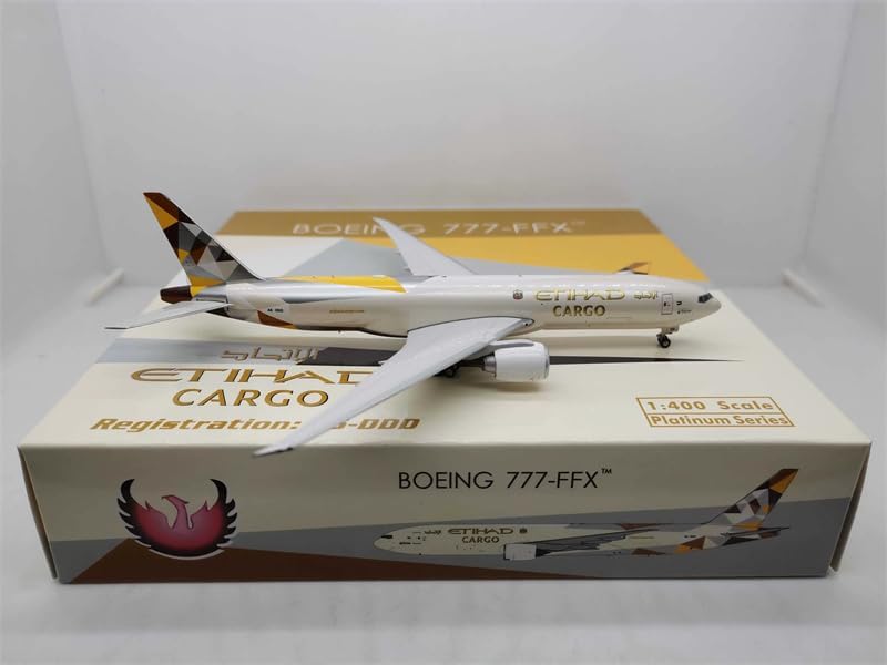 Phoenix Etihad Cargo Boeing 777-FFX A6-DDD 1/400 Aircraft Scale Model