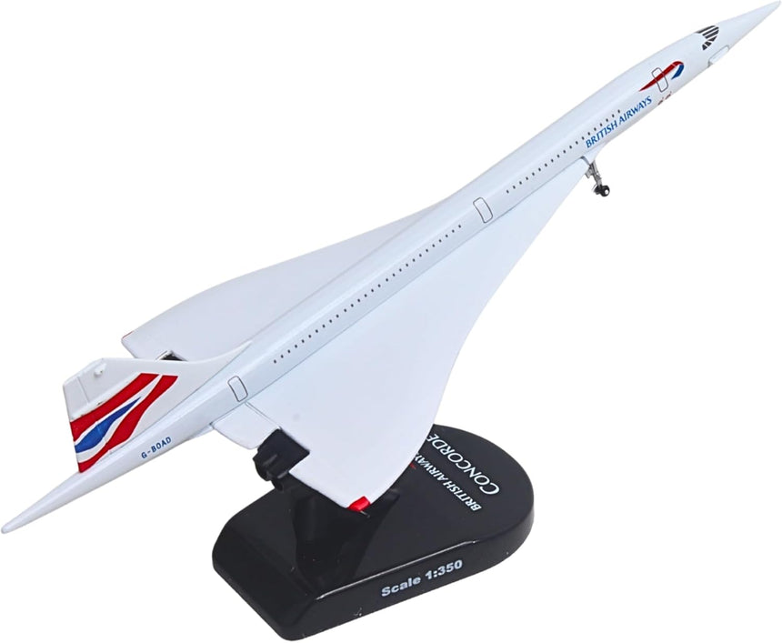 Postage Stamp British Airways Concorde 1/350 Aircraft Scale Model