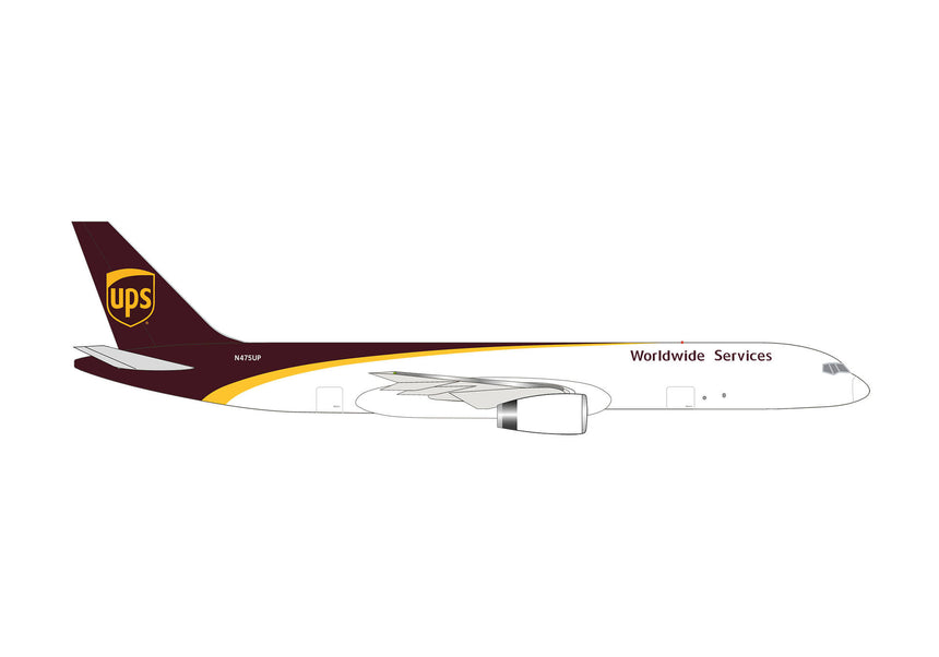 Herpa UPS Airlines Boeing 757-200F 1/500 Aircraft Scale Model