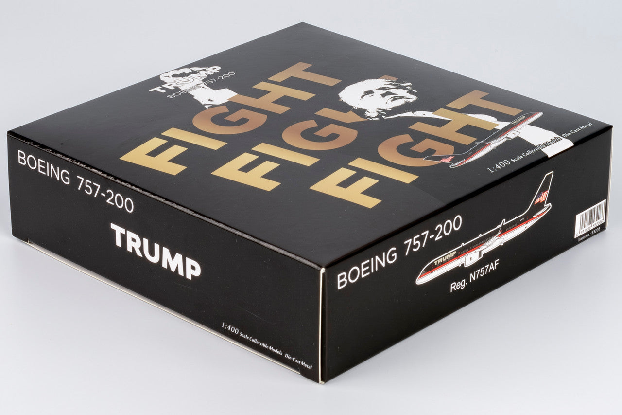 NG Models The Trump Organization (with National Flag on Tail) Boeing 757-200/w N757AF 1/400 Aircraft Scale Model
