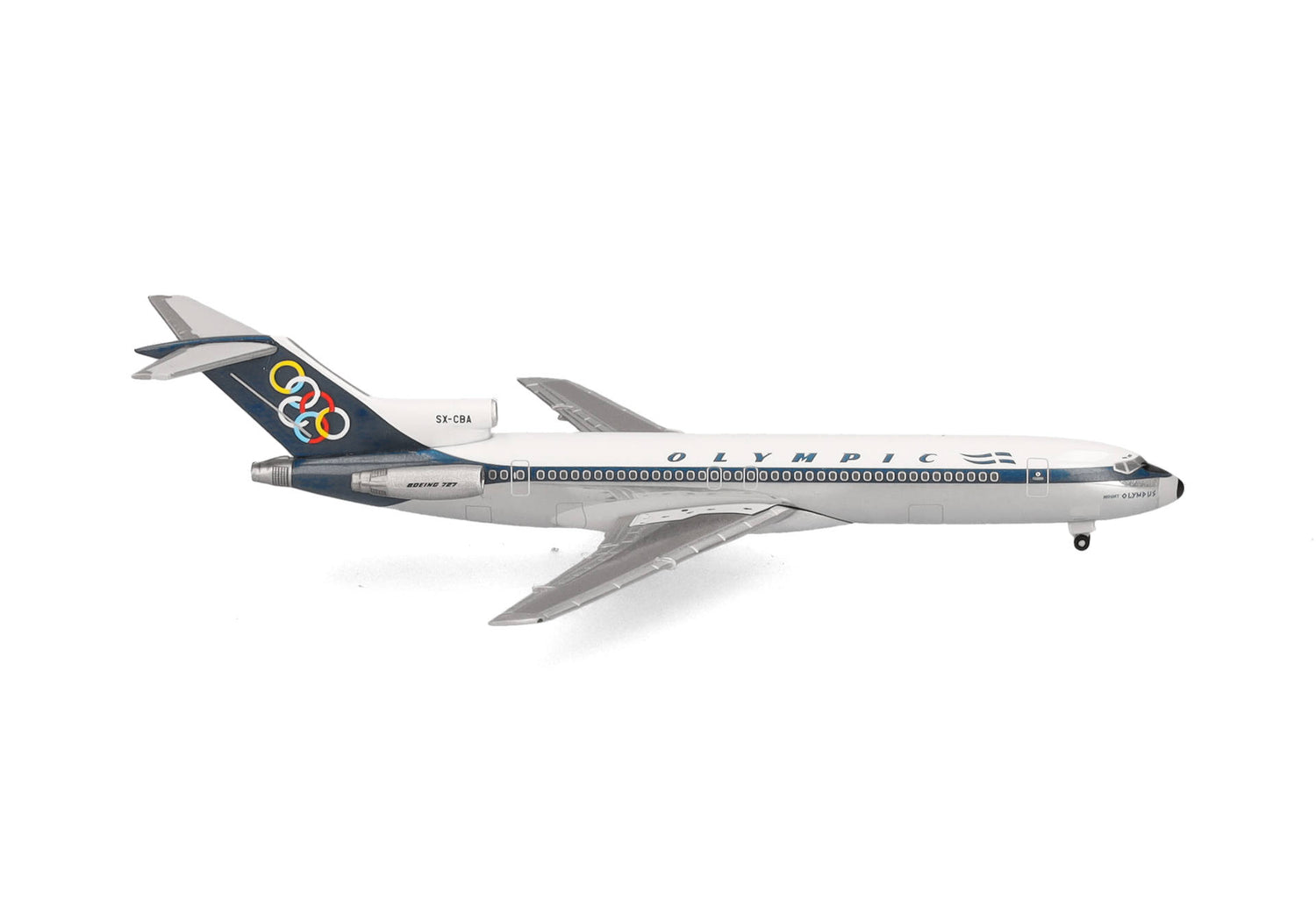 Herpa Olympic Airways Boeing 727-200 - SX-CBA "Mount Olympus" 1/500 Aircraft Scale Model