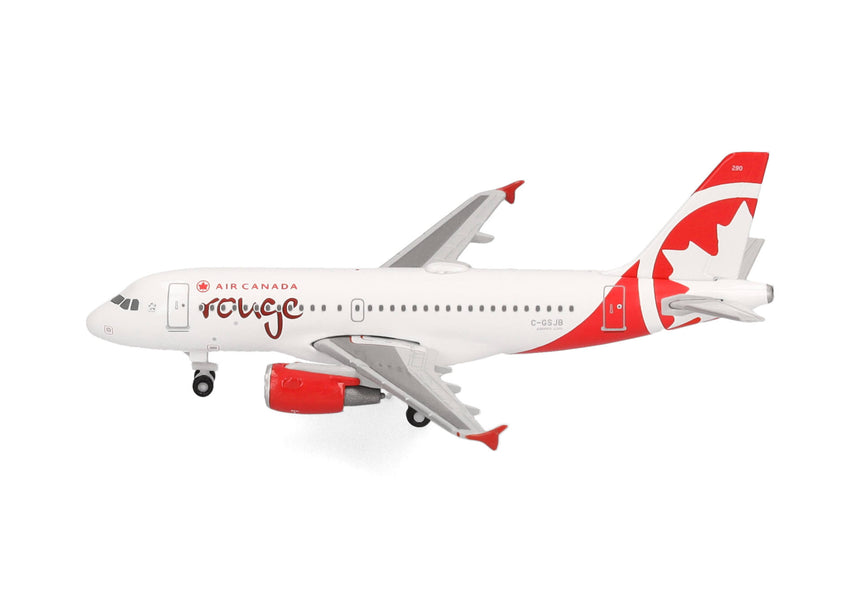 Herpa Air Canada Rouge Airbus A319 1/500 Aircraft Scale Model