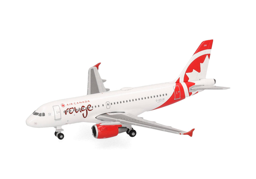 Herpa Air Canada Rouge Airbus A319 1/500 Aircraft Scale Model