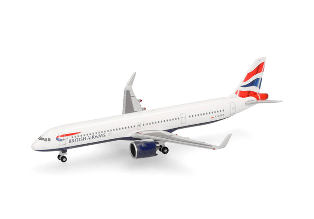 Herpa British Airways Airbus A321neo - G-NEOY 1/500 Aircraft Scale Model