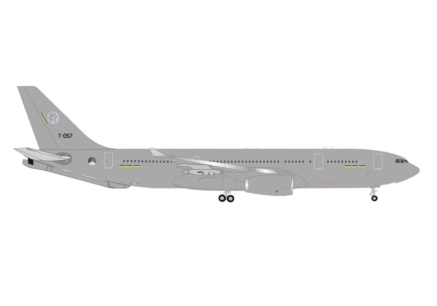 Herpa NATO Multinational Multirole Tanker Unit (MMU) Airbus A330 MRTT, Eindhoven Air Base – T-057 1/500 Aircraft Scale Model