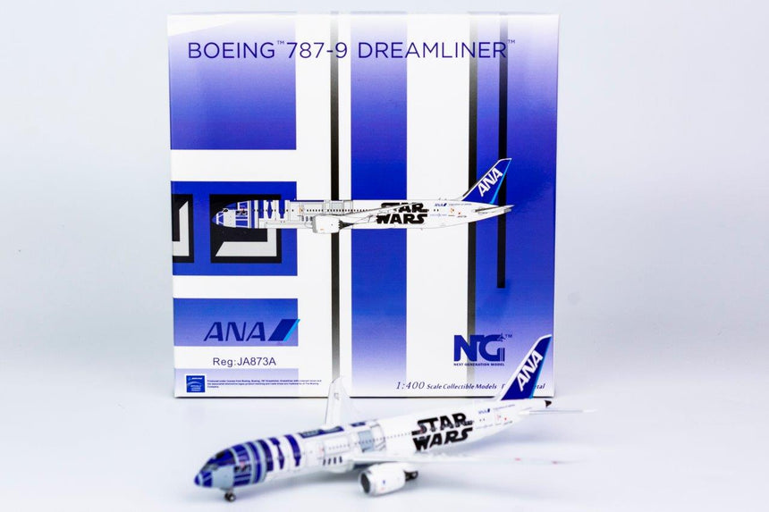 JetHut All Nippon Airways 787-9 Dreamliner JA873A (R2-D2 SW) 1/400 Aircraft Scale Model