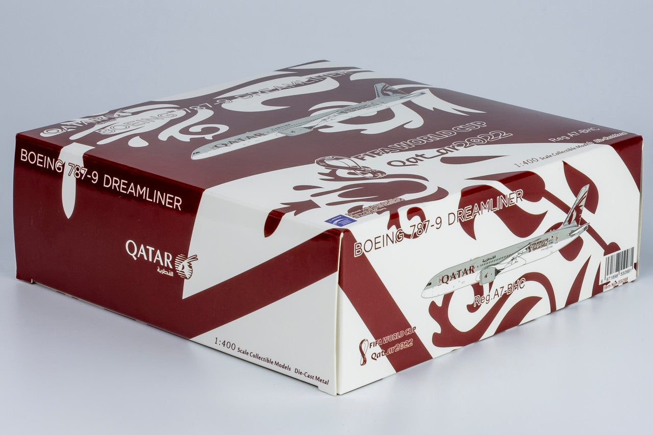 NG Models Qatar Airways Boeing B787-9 Dreamliner A7-BHC 1/400 Scale