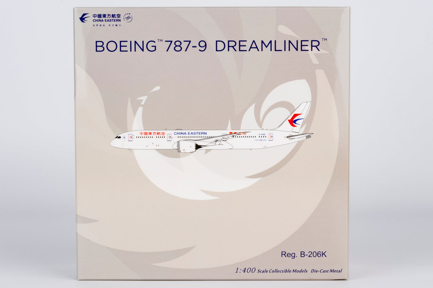 NG Models China Eastern Airlines "YUNNAN BRANCH (云南公司)" Titles Boeing 787-9 Dreamliner B-206K 1/400 Scale