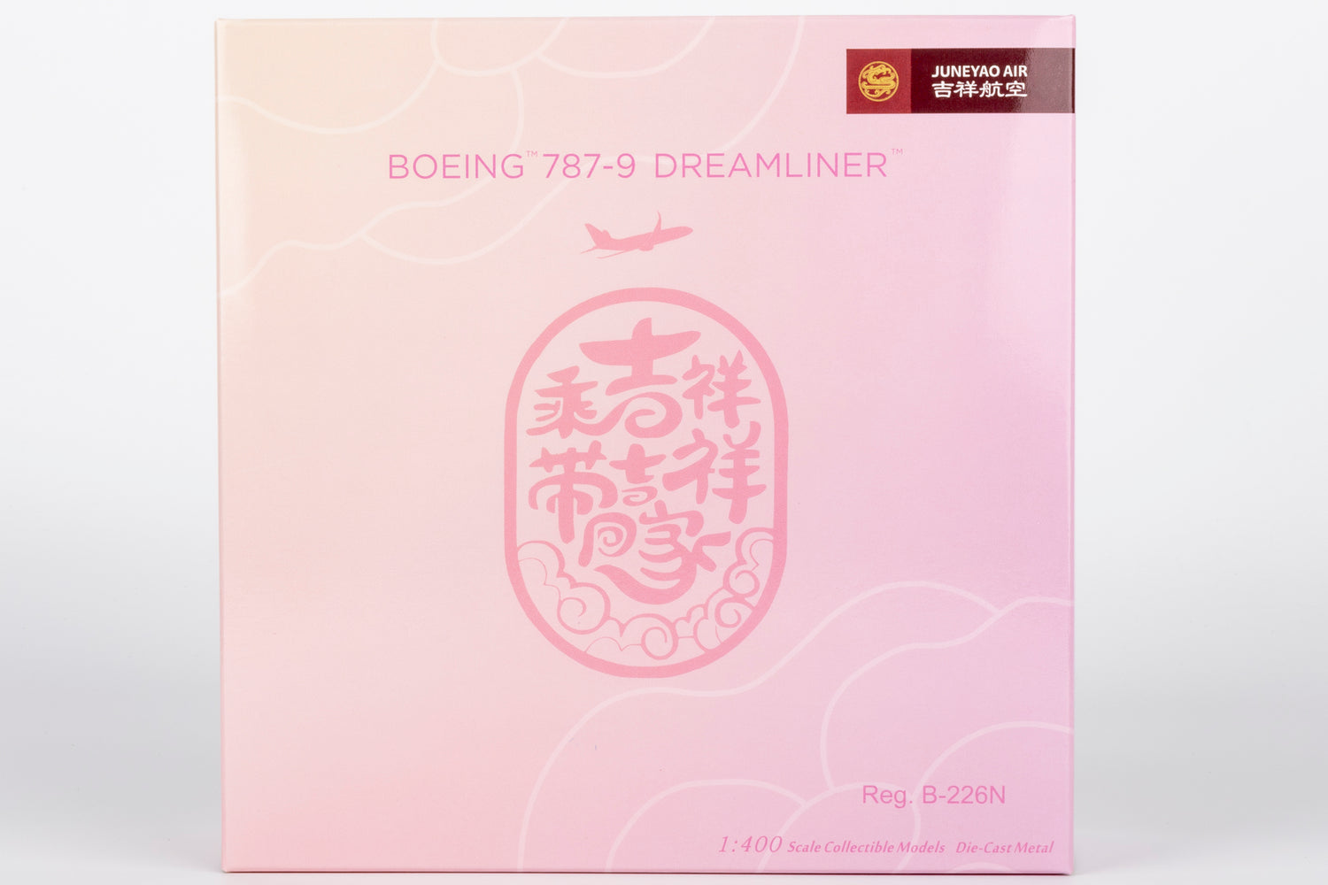 NG Models Juneyao Airlines Blossoming China (百年吉祥·花见神州) 787-9 Dreamliner B-226N 1/400 Scale