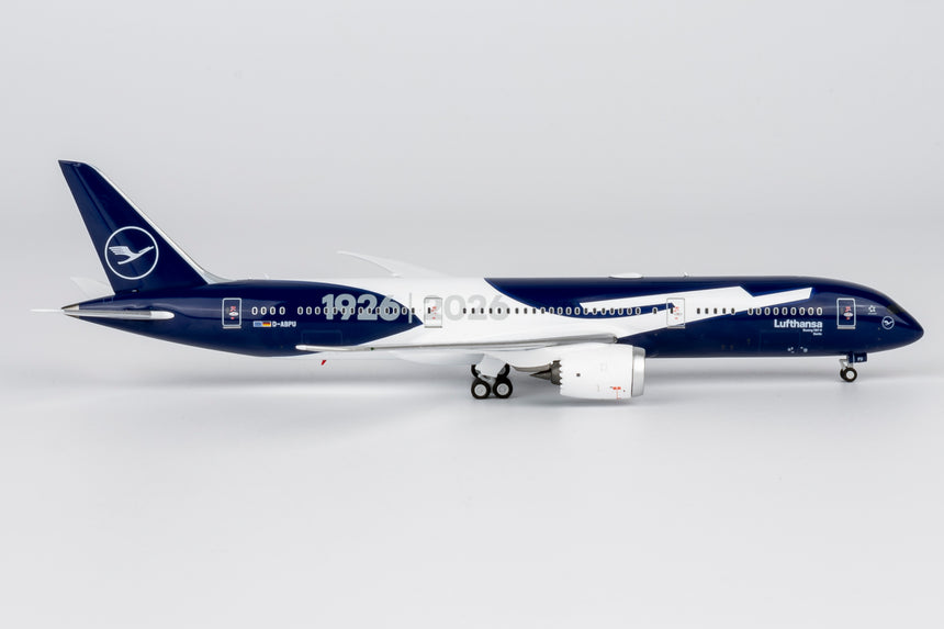 NG Models Lufthansa (100th Anniversary livery) Boeing 787-9 Dreamliner D-ABPU 1/400 Aircraft Scale Model