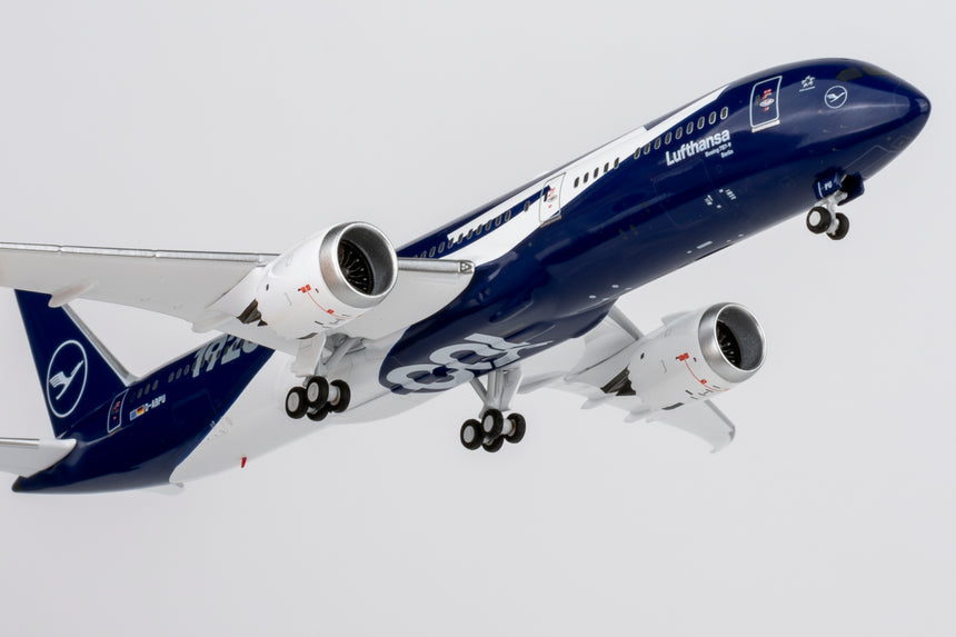 NG Models Lufthansa (100th Anniversary livery) Boeing 787-9 Dreamliner D-ABPU 1/400 Aircraft Scale Model