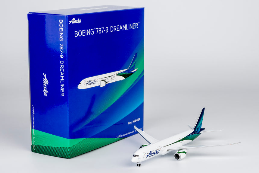 NG Models Alaska Airlines Boeing 787-9 Dreamliner N784HA (new colors) 1/400 Aircraft Scale Model