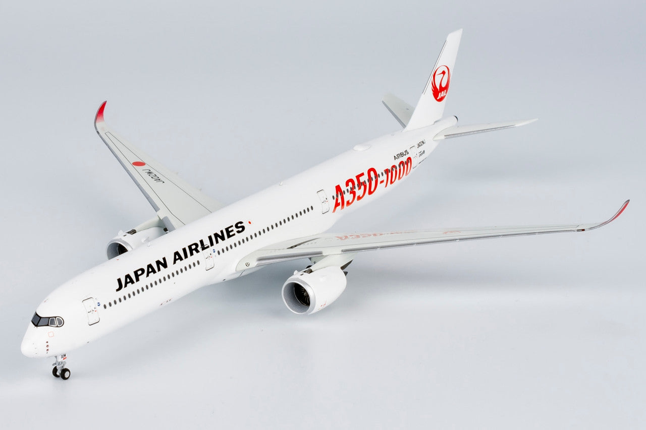 NG Models Japan Airlines (JAL) (Red "A350-1000" Titles) Airbus A350-1000 JA02WJ 1/400 Scale