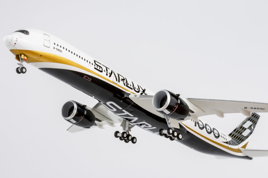 NG Models Starlux Airlines (Carbon Fiber colors; first A350-1000 for Starlux Airlines) Airbus A350-1000 B-58551 (ULTIMATE) 1/400 Aircraft Scale Model