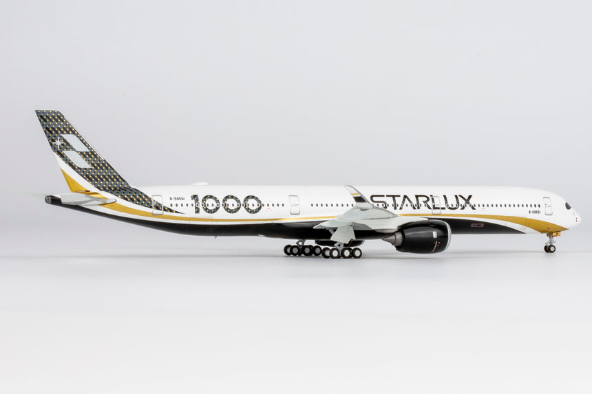 NG Models Starlux Airlines (Carbon Fiber colors; first A350-1000 for Starlux Airlines) Airbus A350-1000 B-58551 1/400 Aircraft Scale Model