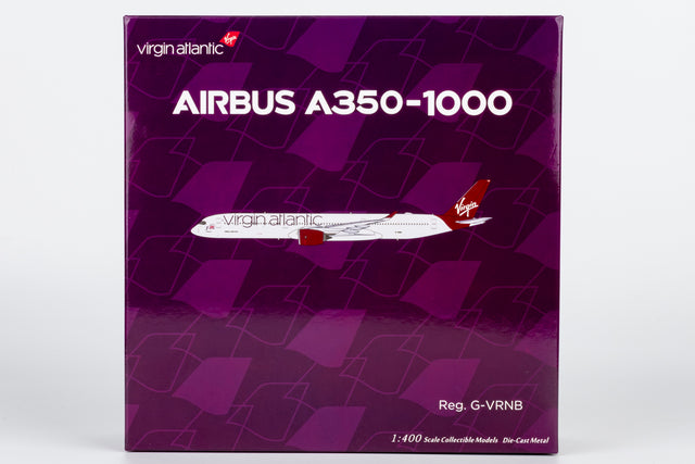 NG Models Virgin Atlantic Airways Airbus A350-1000 G-VRNB "Purple Rain" 1/400 Aircraft Scale Model