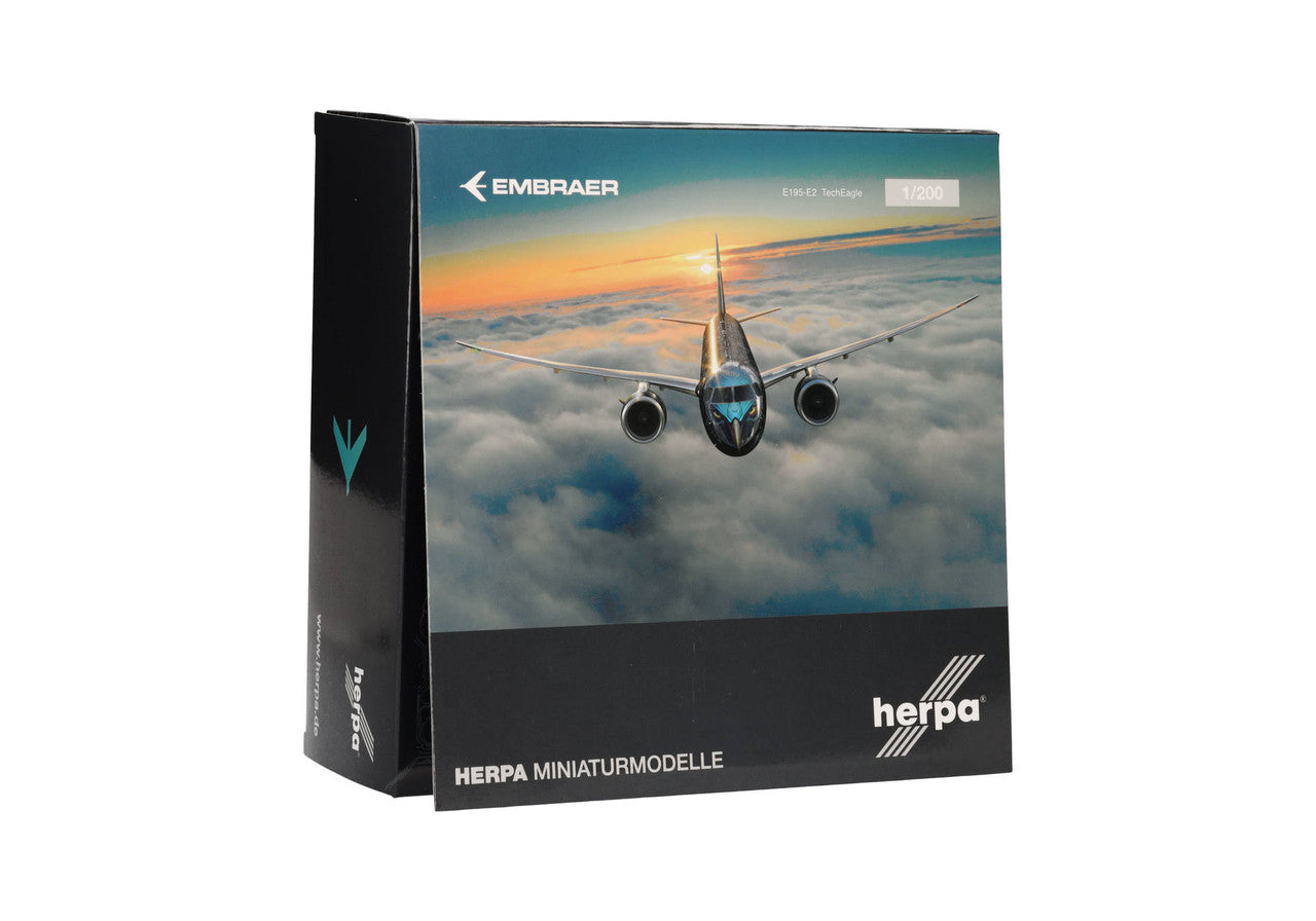 Herpa Embraer E195-E2 "Tech Eagle" PR-ZIQ 1/200 Scale 572989