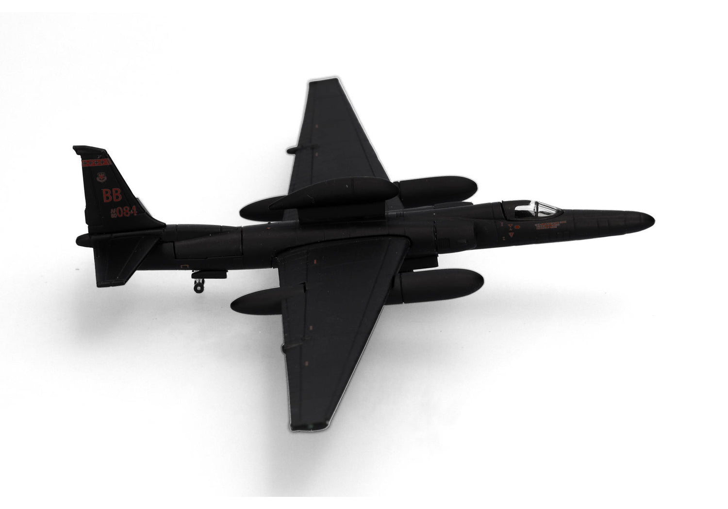 Herpa USAF Lockheed U-2S Dragon Lady "Senior Span" - 99th Reconnaissance Sqn, 9th RW, Beale AB - 80-1084 1/200 Scale