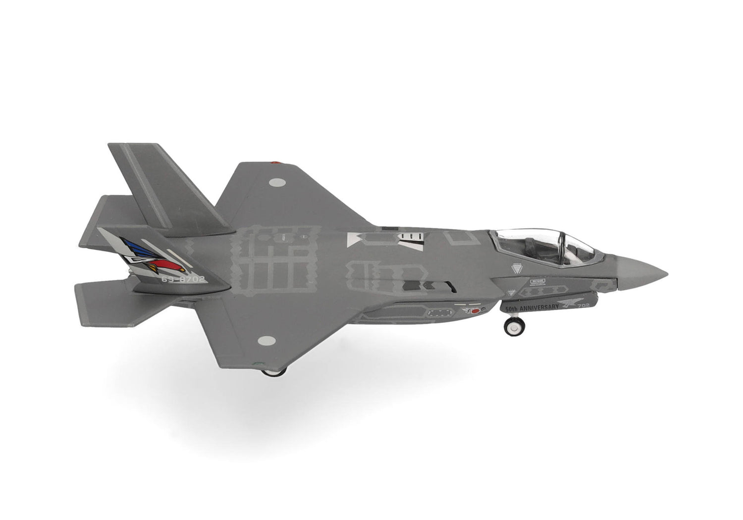 Herpa Japan Air Self-Defense Force Lockheed F-35A Lightning II - 302 Hikotai, Misawa AB - 50th Anniversary 1/200 Scale