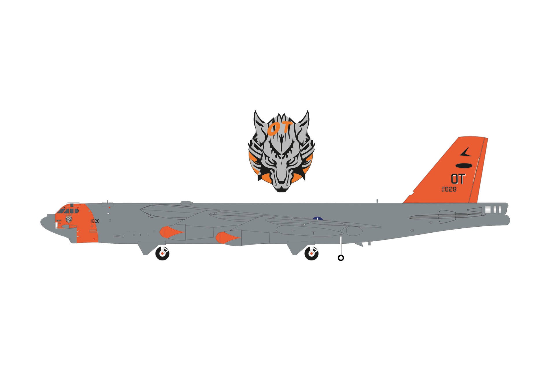 航空機・ヘリコプター 1/200 B-52H Stratofortress Herpa Herpa 1/200 B-52H Stratofortress review! - YouTube