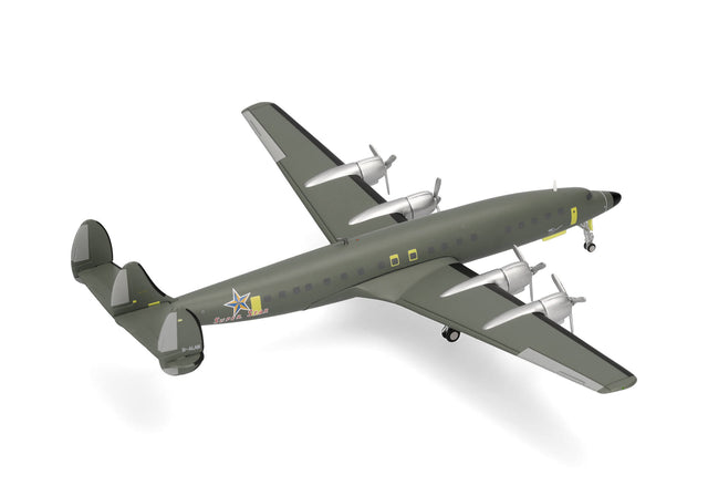 Herpa Lufthansa Lockheed L-1649A Super Star Roll-out, Hamburg, January 17, 2025 - D-ALAN 1/200 Aircraft Scale Model