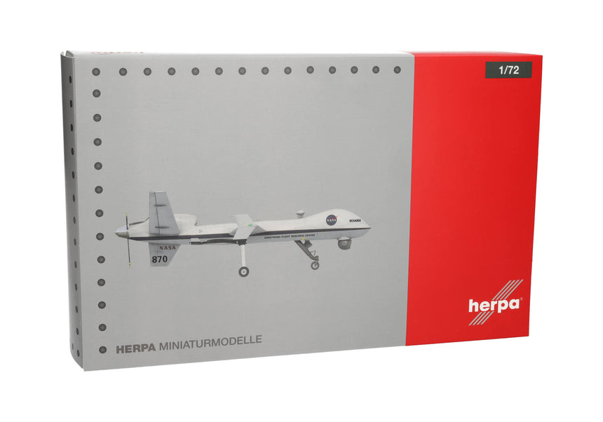 Herpa NASA MQ-9A "Ikhana", Armstrong Flight Research Center, Edwards Air Base 1/72 Aircraft Scale Model