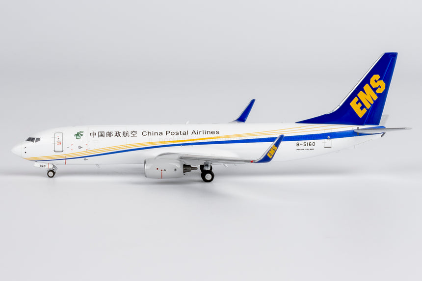 NG Models China Postal Airlines Boeing 737-800BCF/w B-5160 1/400 Aircraft Scale Model