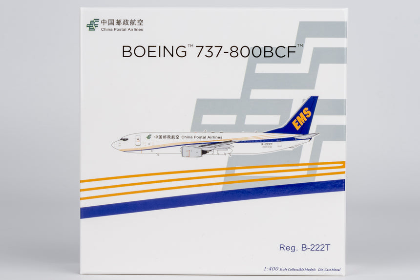NG Models China Postal Airlines Boeing 737-800BCF B-222T 1/400 Aircraft Scale Model