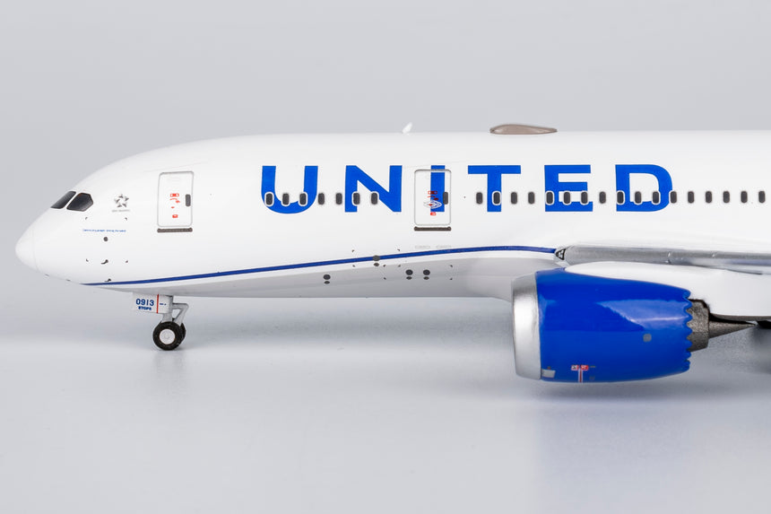 NG Models United Airlines Boeing 787-8 Dreamliner N30913 (Blue Evolution c/s) 1/400 Aircraft Scale Model
