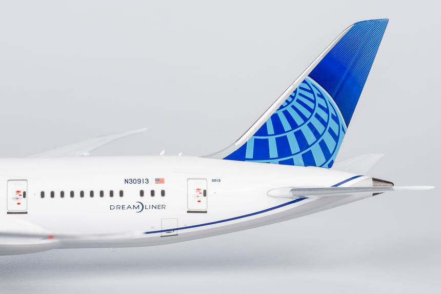 NG Models United Airlines Boeing 787-8 Dreamliner N30913 (Blue Evolution c/s) 1/400 Aircraft Scale Model